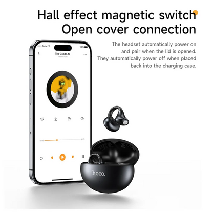 Handsfree Bluetooth HOCO EA8, TWS, Hvid