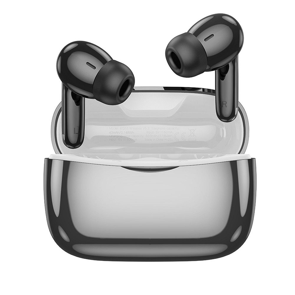 Handsfree Bluetooth HOCO EQ16, TWS, ANC, Sort