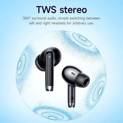 Handsfree Bluetooth HOCO EQ2, TWS, Sort