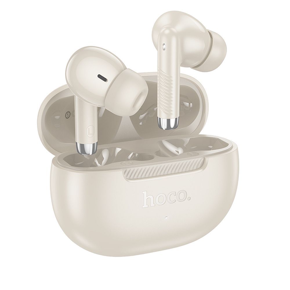 Handsfree Bluetooth HOCO EQ24, TWS, Guld