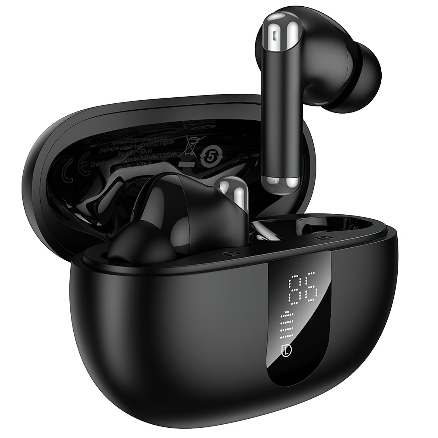 Handsfree Bluetooth HOCO EQ26, TWS, ANC, Sort