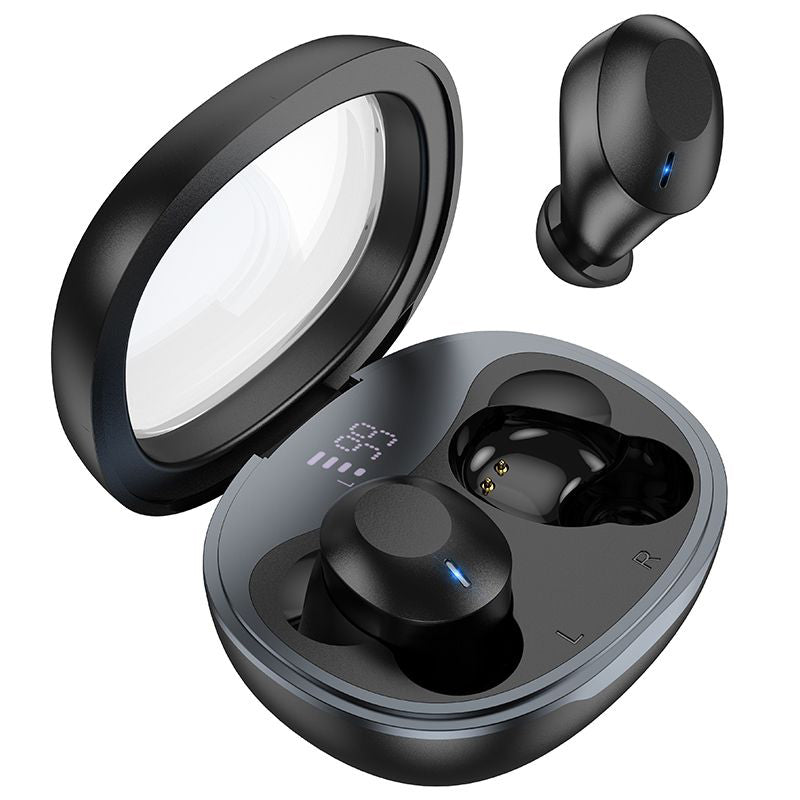 Handsfree Bluetooth HOCO EQ3, TWS, Sort