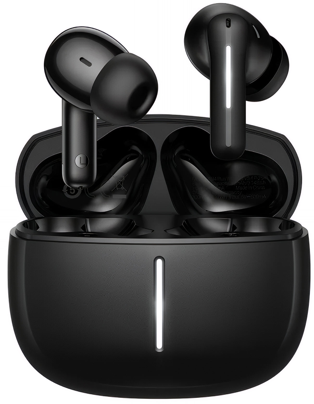 Bluetooth-handsfree HOCO EQ34 Plus, TWS, ANC, Sort