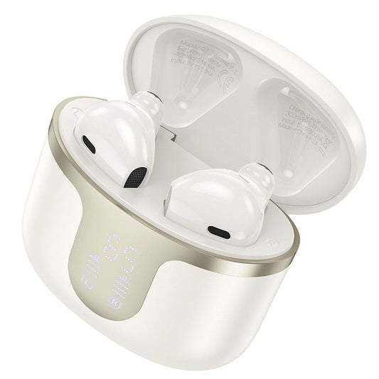 Handsfree Bluetooth HOCO EQ7, TWS, Hvid