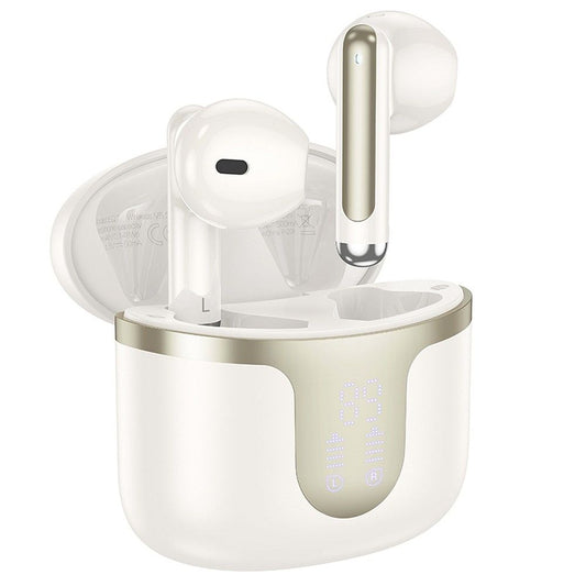 Handsfree Bluetooth HOCO EQ7, TWS, Hvid