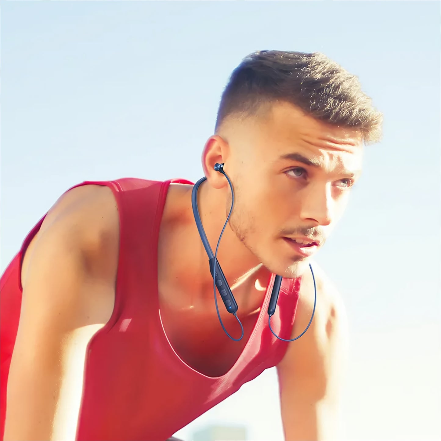 Handsfree Bluetooth HOCO ES64, A2DP, Blå