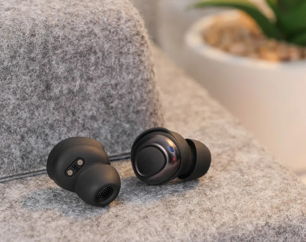 Handsfree Bluetooth HOCO EW200, TWS, Sort