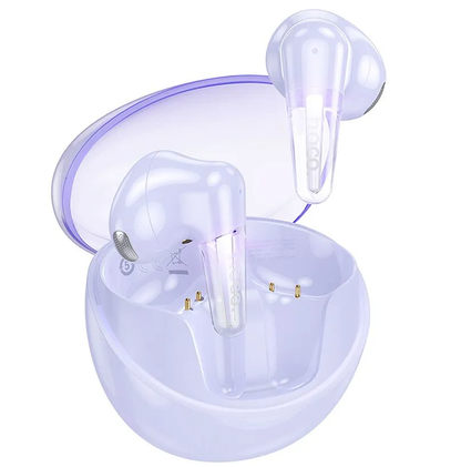 Handsfree Bluetooth HOCO EW202, TWS, Lilla
