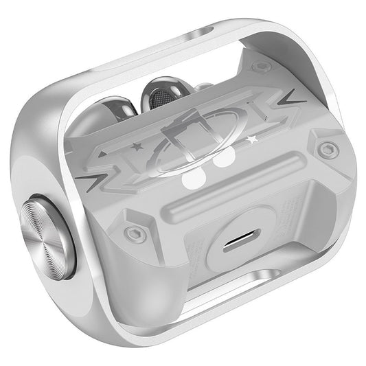 Handsfree Bluetooth HOCO EW55, TWS, Sølv