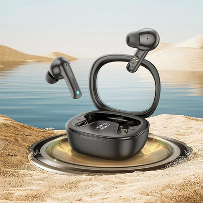 Håndfri Bluetooth Bluetooth HOCO Shadow EQ6, TWS, Sort 