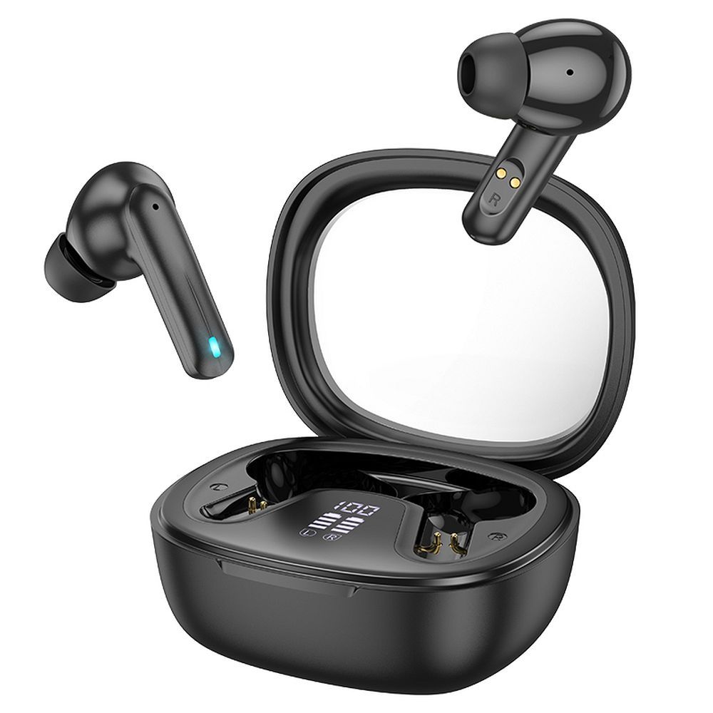Håndfri Bluetooth Bluetooth HOCO Shadow EQ6, TWS, Sort 