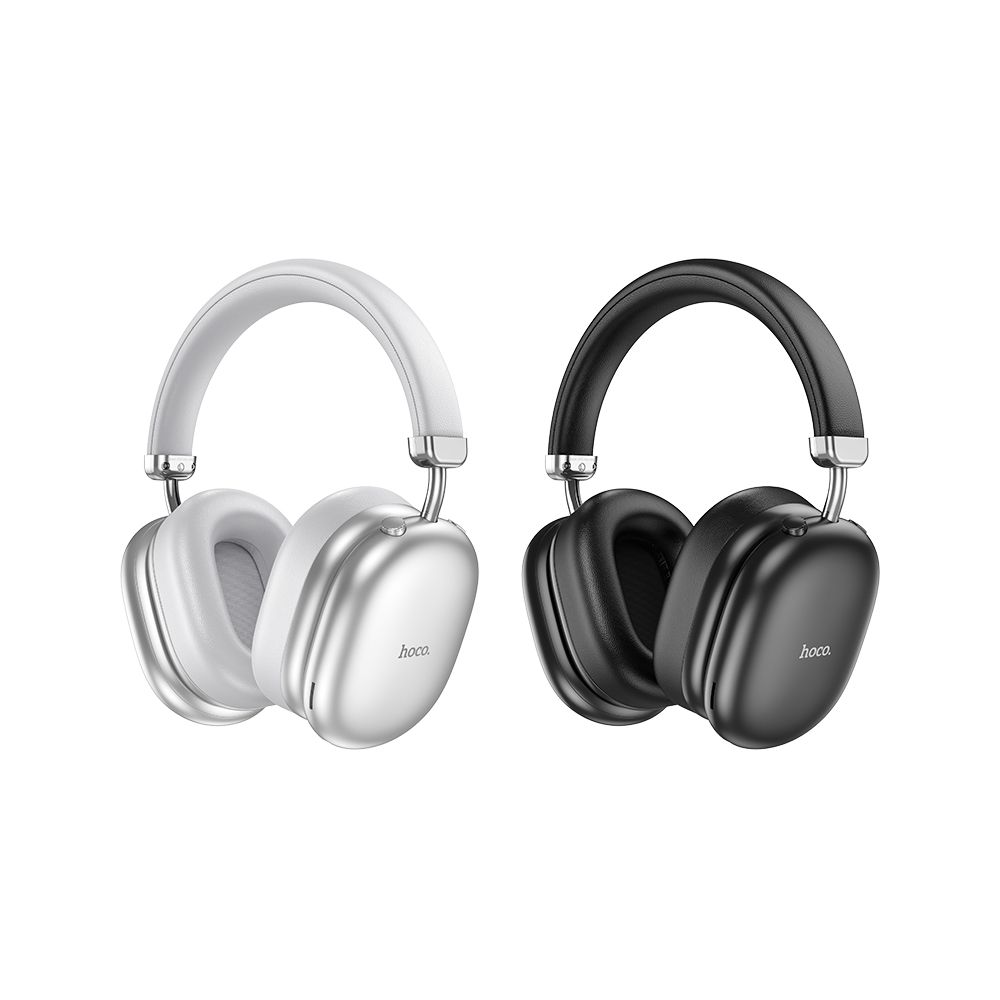 Handsfree Bluetooth HOCO W35 Max, A2DP, ANC, Sølv