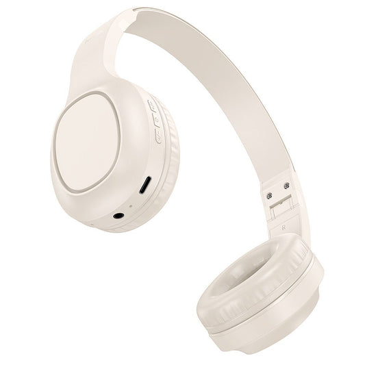 Handsfree Bluetooth HOCO W46, A2DP, Hvid