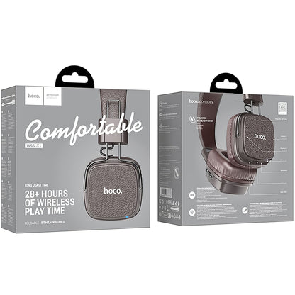 Bluetooth håndfri HOCO W56, A2DP, brun 