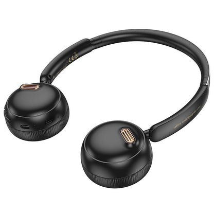 Handsfree Bluetooth HOCO W62, Sort