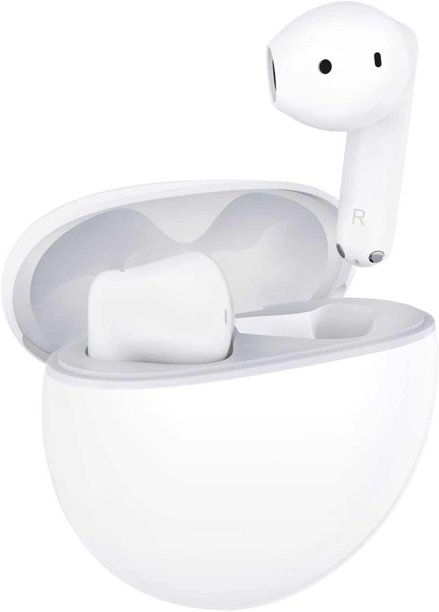 Handsfree Bluetooth Honor Choice X7e, TWS, ANC, Hvid 5504ABHF