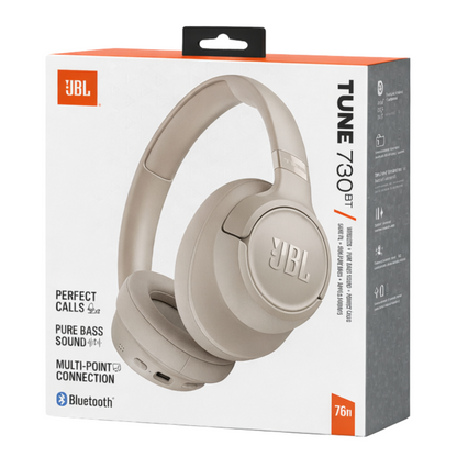 Handsfree Bluetooth JBL Tune 730BT, MultiPoint, A2DP, Beige JBLT730BTBEG