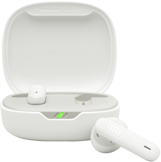Handsfree Bluetooth JBL Wave Flex 2, TWS, ANC, MultiPoint, Hvid JBLWFLEX2WHT