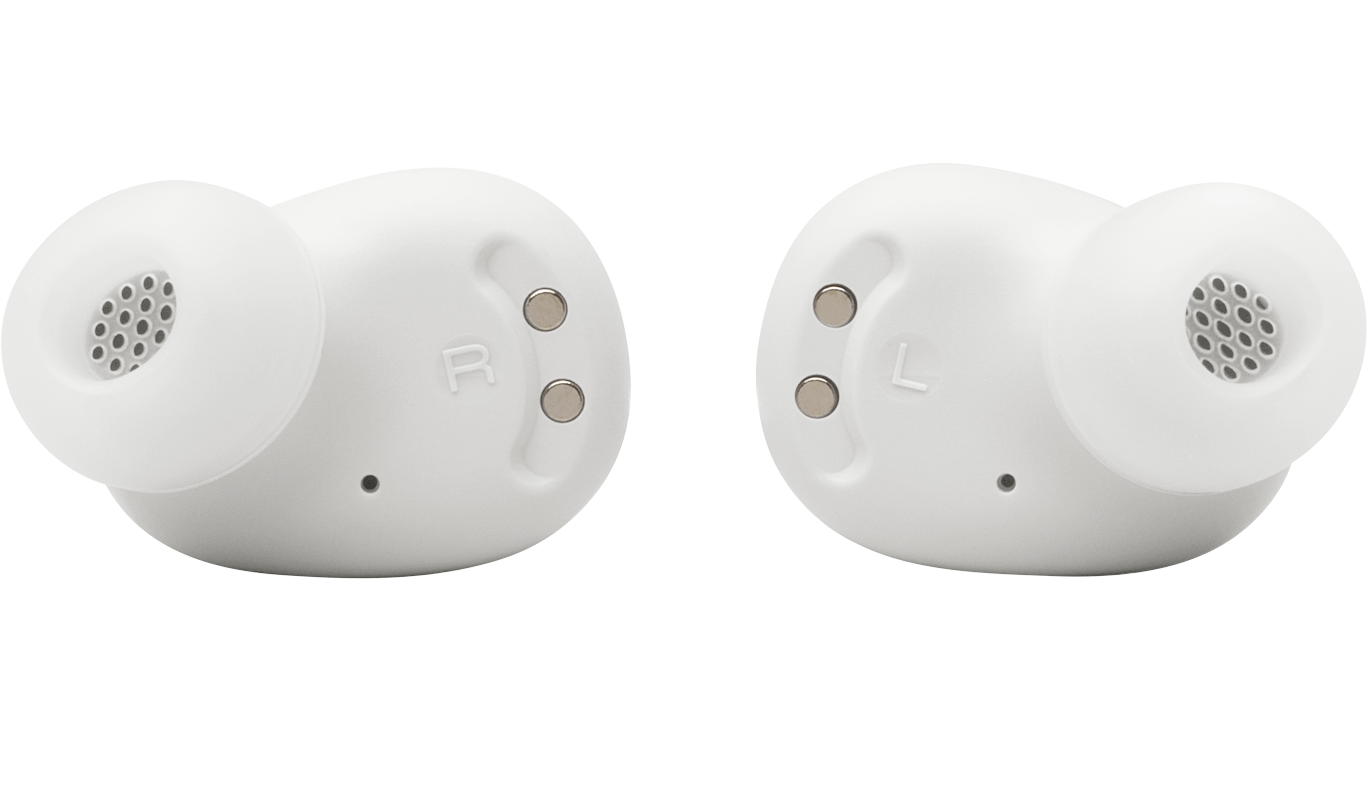 Handsfree Bluetooth JBL Wave Buds 2, TWS, ANC, MultiPoint, Hvid JBLWBUDS2WHT