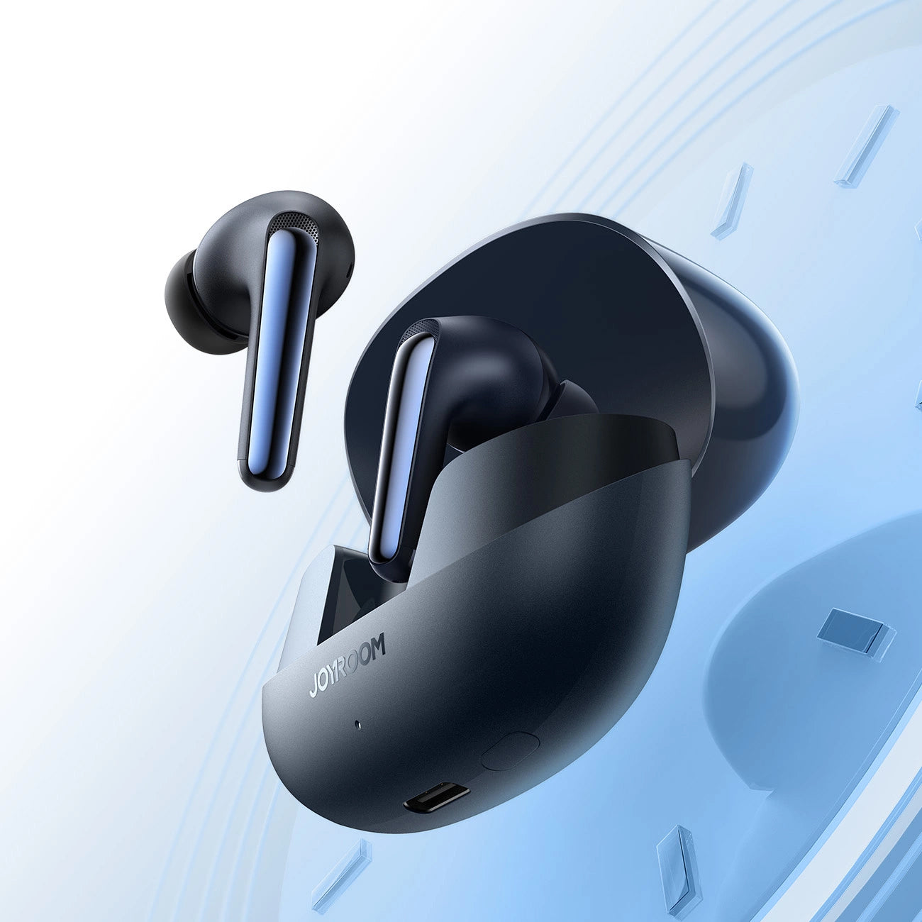 Handsfree Bluetooth Joyroom Funpods JR-FN2, TWS, ANC, Sort