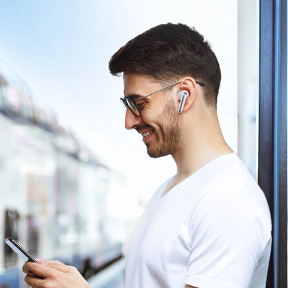 Handsfree Bluetooth Joyroom Funpods JR-FN2, TWS, ANC, Hvid