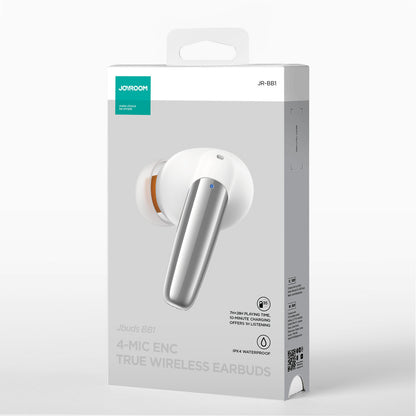Bluetooth-håndfri Joyroom JR-BB1, TWS, Hvid