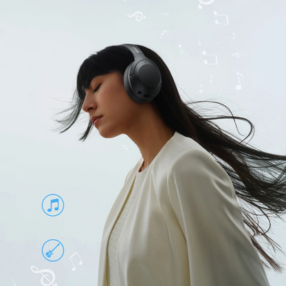 Handsfree Bluetooth Joyroom JR-JH2, A2DP, ANC, Sort