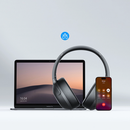 Handsfree Bluetooth Joyroom JR-JH2, A2DP, ANC, Sort