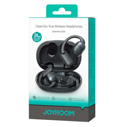 Handsfree Bluetooth Joyroom Open Ear JR-OE4, TWS, Sort