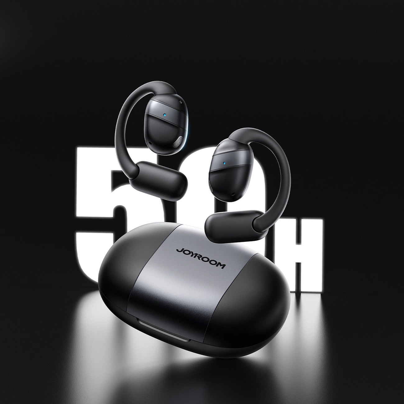 Handsfree Bluetooth Joyroom Open Ear JR-OE4, TWS, Sort