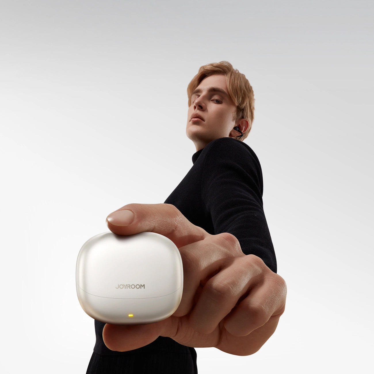 Handsfree Bluetooth Joyroom Openfree JR-OE3, TWS, Sølv