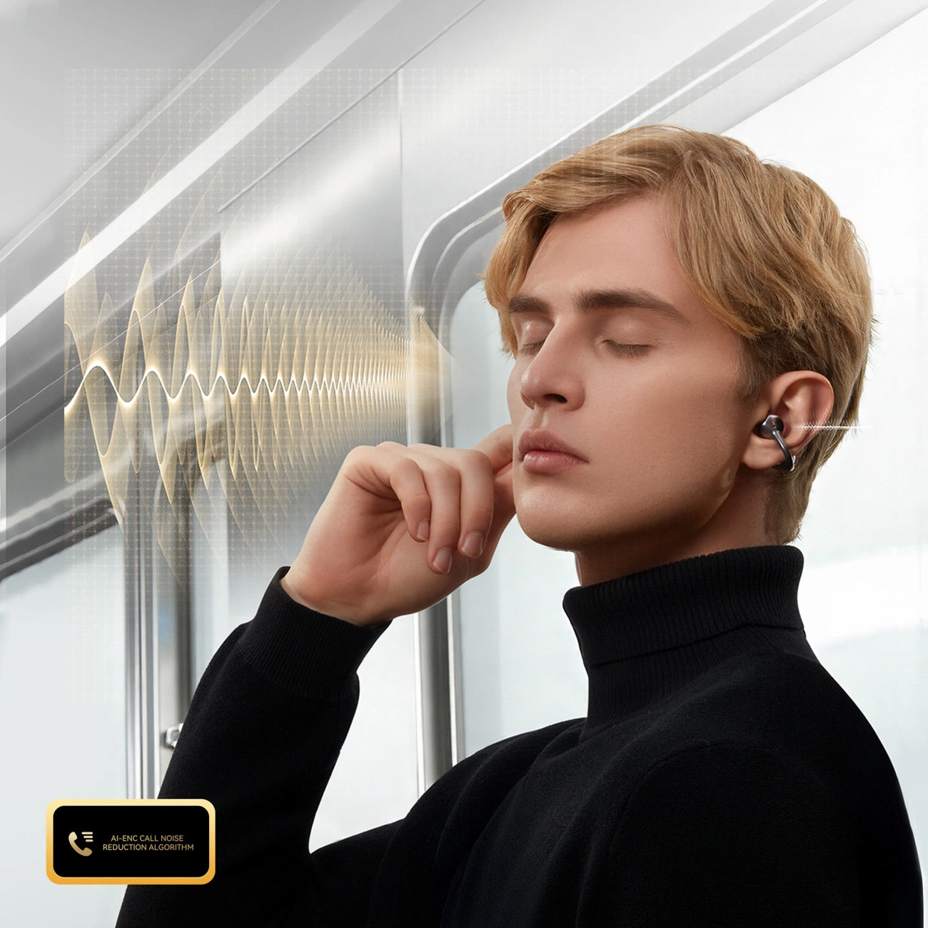 Handsfree Bluetooth Joyroom Openfree JR-OE3, TWS, Sølv