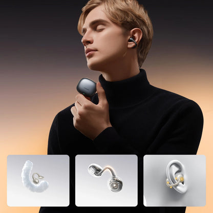 Handsfree Bluetooth Joyroom Openfree JR-OE3, TWS, Sølv