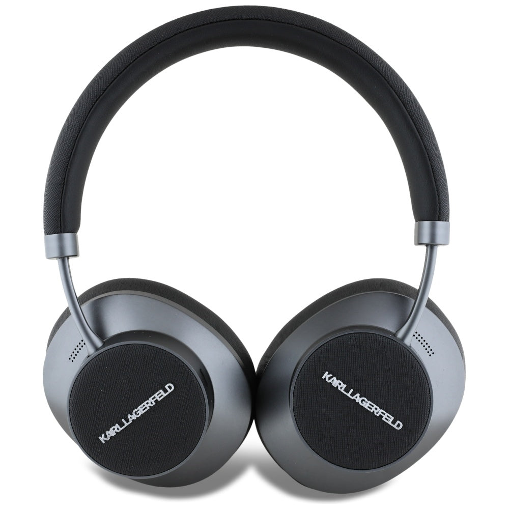 Handsfree Bluetooth Karl Lagerfeld Saffiano Elongated, A2DP, ANC, Sort