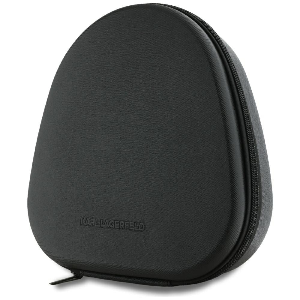 Handsfree Bluetooth Karl Lagerfeld Saffiano Elongated, A2DP, ANC, Sort
