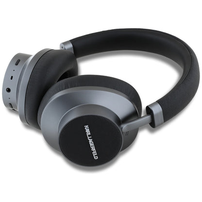 Handsfree Bluetooth Karl Lagerfeld Saffiano Elongated, A2DP, ANC, Sort