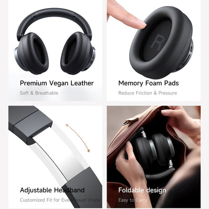 Handsfree Bluetooth McDodo HP-5820 T03, A2DP, ANC, Sort