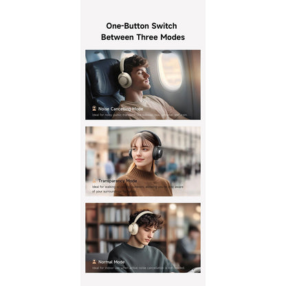 Handsfree Bluetooth McDodo HP-5820 T03, A2DP, ANC, Sort