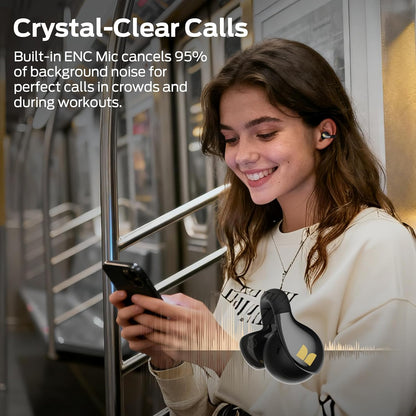 Handsfree Bluetooth Monster AC225, TWS, Sort