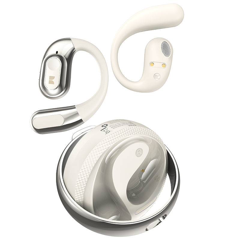 Handsfree Bluetooth Monster AC330 AI Oversættelse, TWS, Hvid