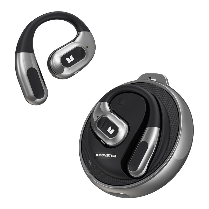 Handsfree Bluetooth Monster AC330 AI Oversættelse, TWS, Sort