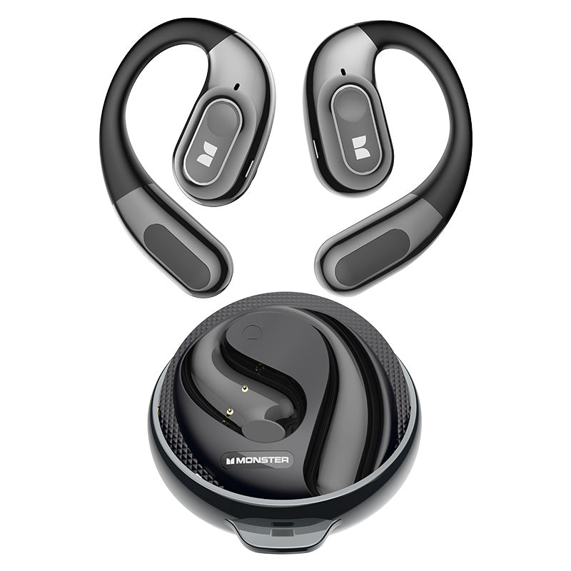 Handsfree Bluetooth Monster AC330 AI Oversættelse, TWS, Sort