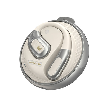 Handsfree Bluetooth Monster AC330 AI Oversættelse, TWS, Hvid