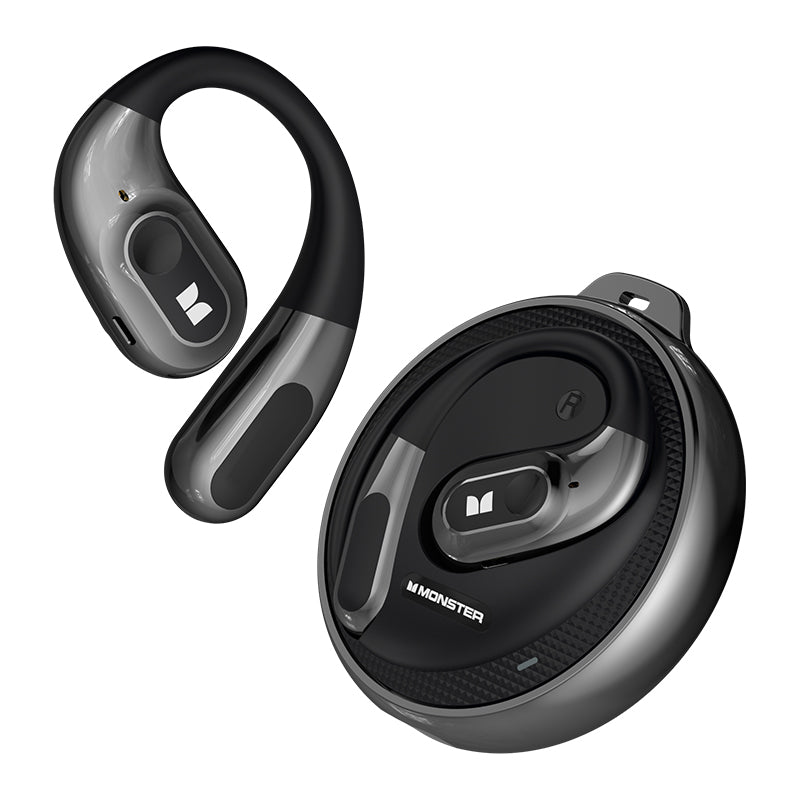 Handsfree Bluetooth Monster AC330 AI Oversættelse, TWS, Sort