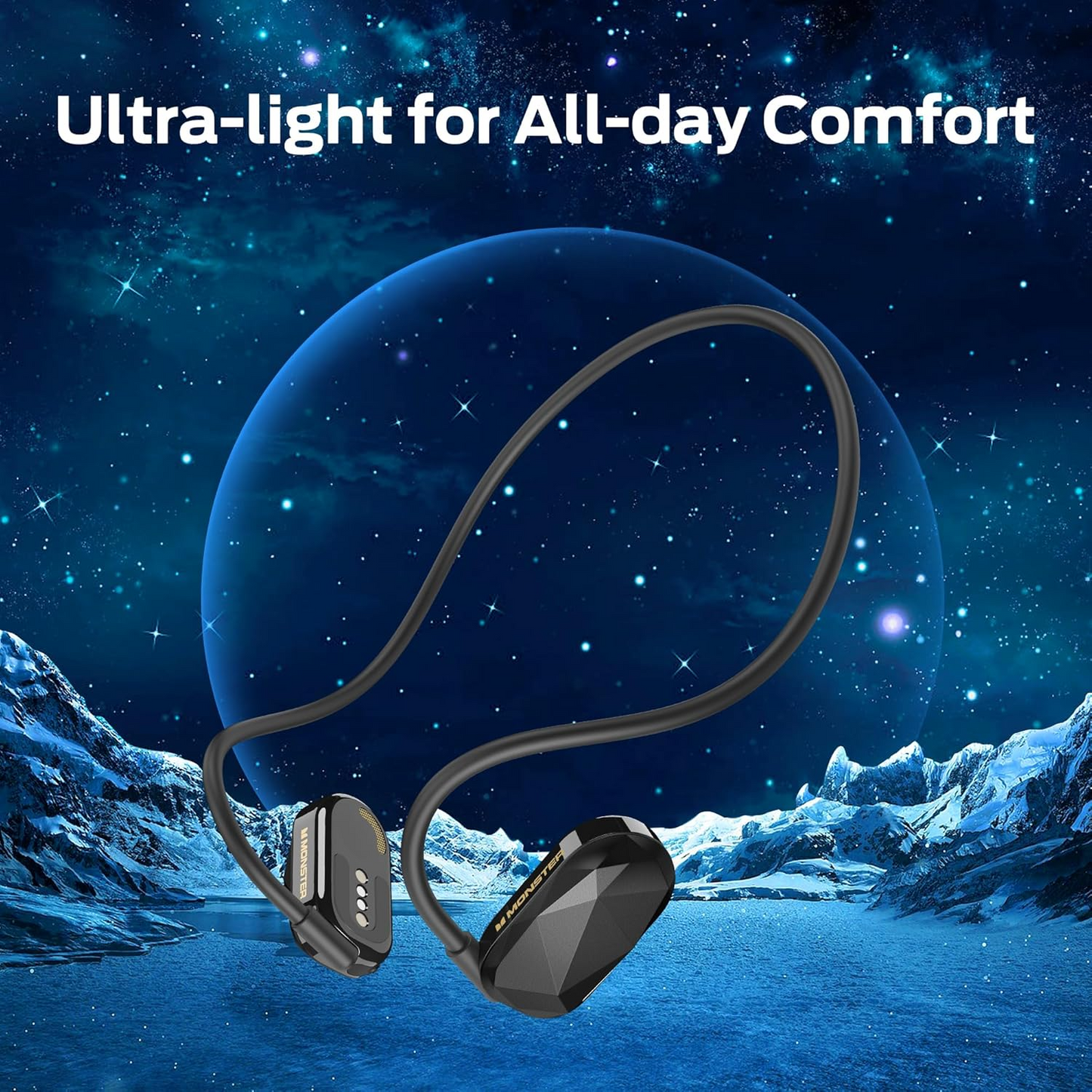 Handsfree Bluetooth Monster Aria Free, A2DP, Sort