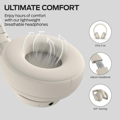 Handsfree Bluetooth Monster Mission 100, MultiPoint, A2DP, ANC, Hvid