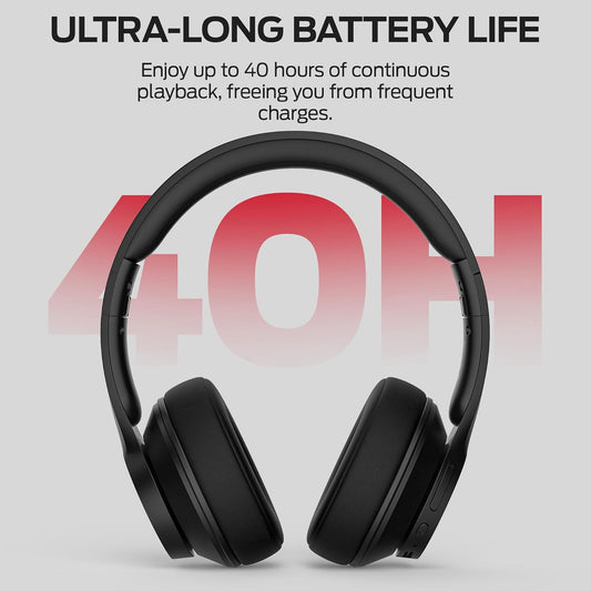 Handsfree Bluetooth Monster Mission 100, MultiPoint, A2DP, ANC, Sort