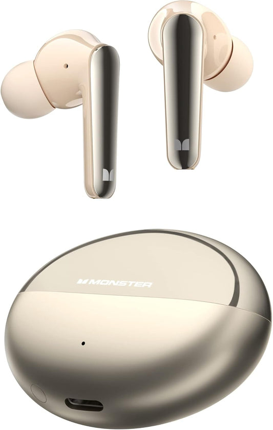Bluetooth-håndfri Monster N-Lite 203 AirLinks, TWS, Guld