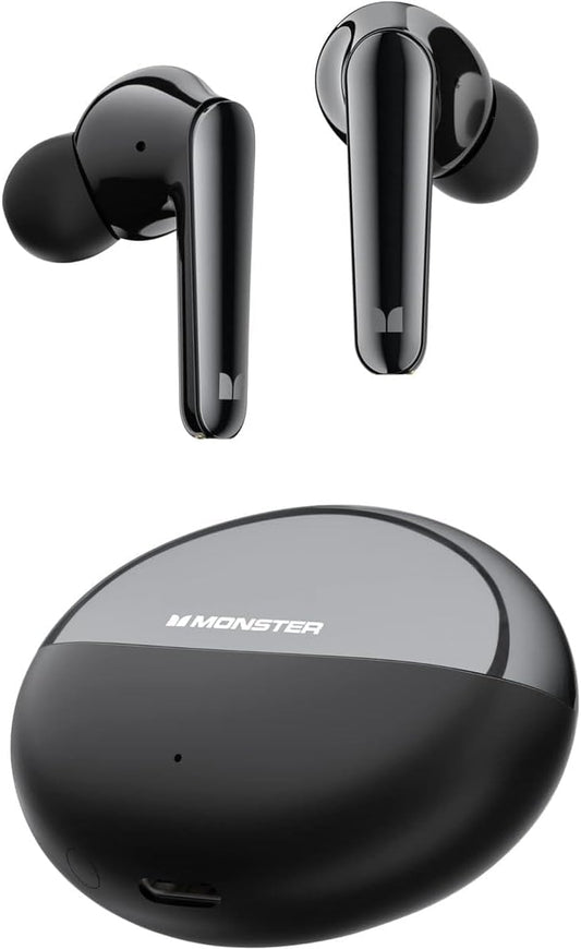Bluetooth-håndfri Monster N-Lite 203 AirLinks, TWS, Sort