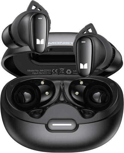 Handsfree Bluetooth Monster N-Lite 206, TWS, Black